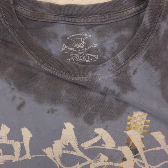Slash Band Crew Neck Graphic Short Sleeve Shirt Adult Mens Size Large L Tie Dye - Picture 3 of 9